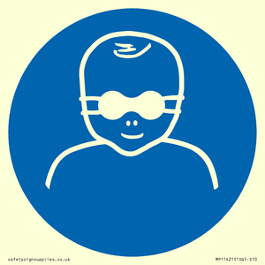 Mandatory: Protect infants eyes with opaque eye protection
